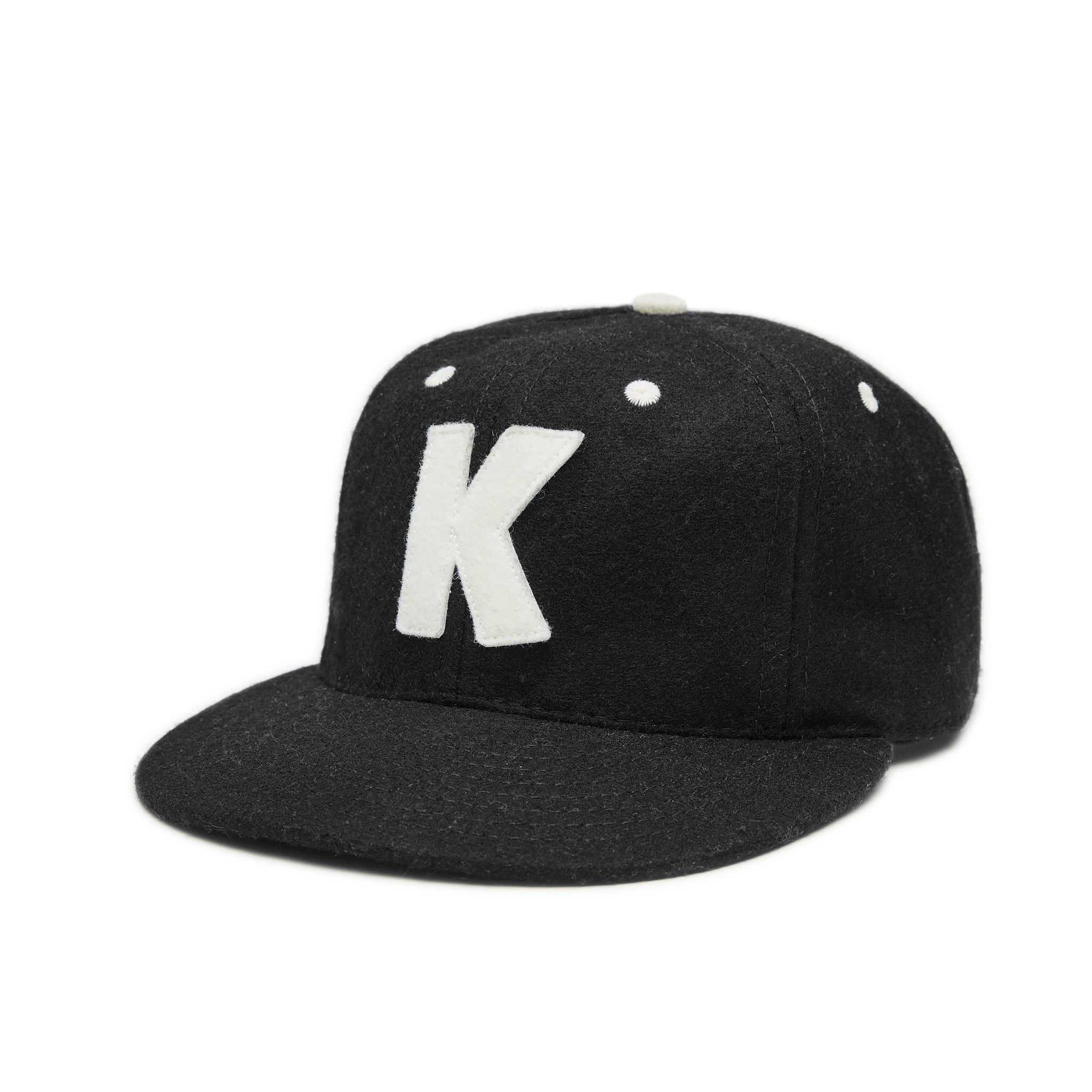 Koreatown EBBETS FIELD (PCL) 1954 Vintage Ballcap (BLACK)